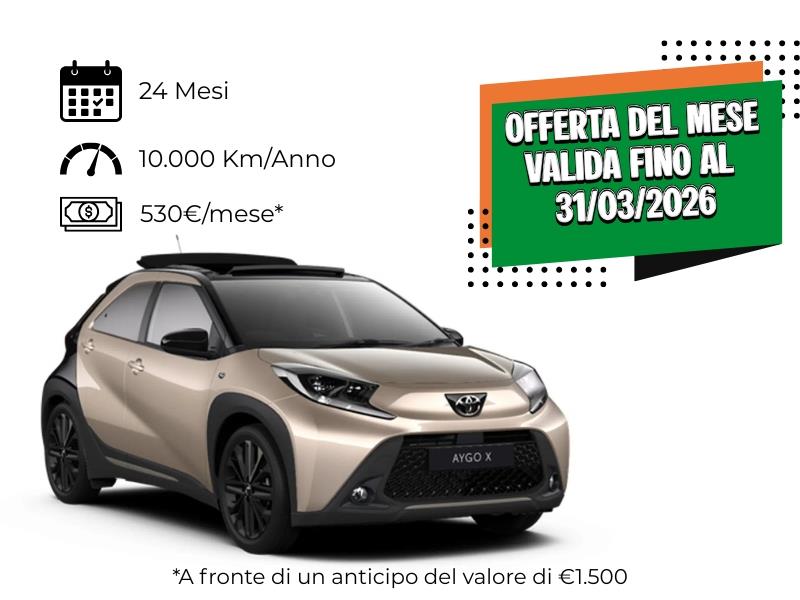 AbcRent - Noleggio TOYOTA Aygo X ID 20